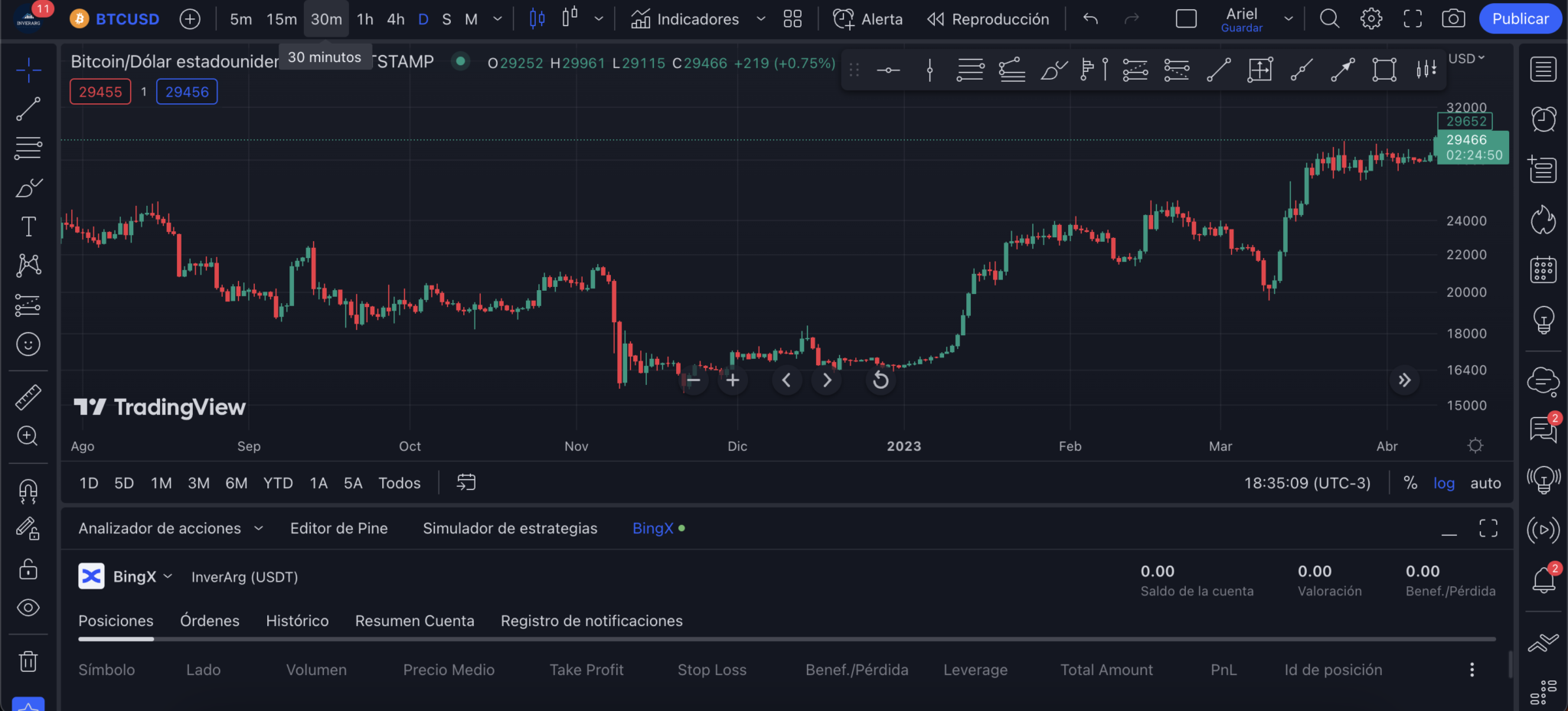 Como conectar un broker a TradingView y como hacer Trading en ...
